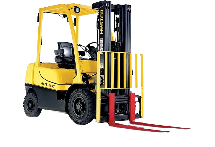 Yellow Hyster Forklift
