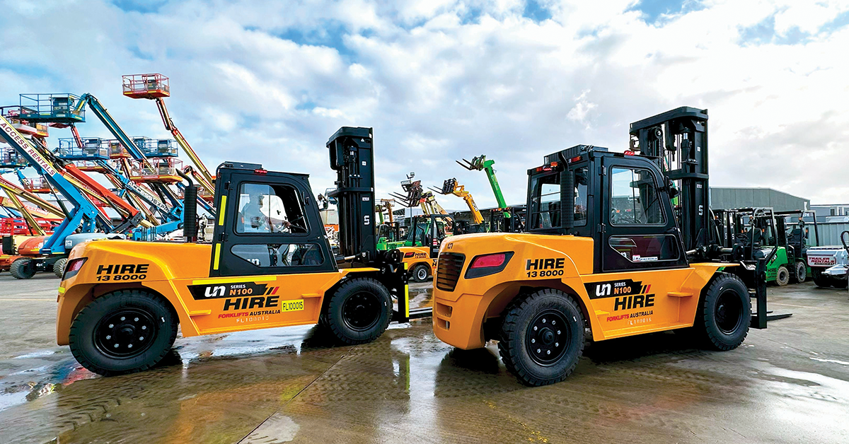 10.0T Un Forklifts with Cab